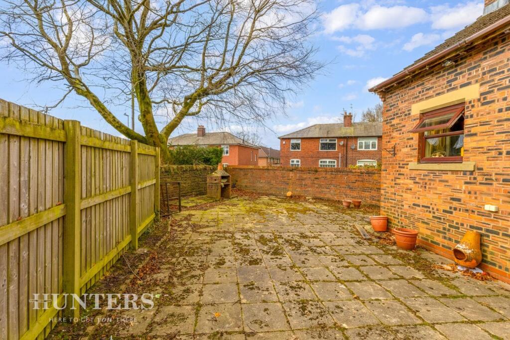 Rear garden