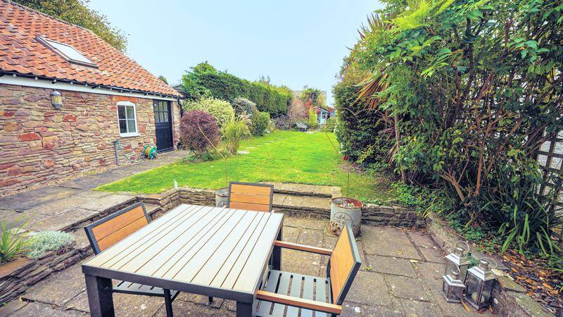 South facing garden