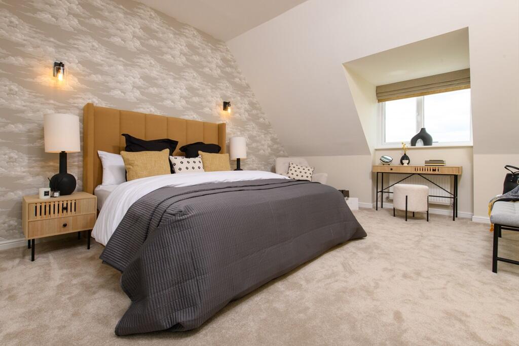 The show-stopping main bedroom