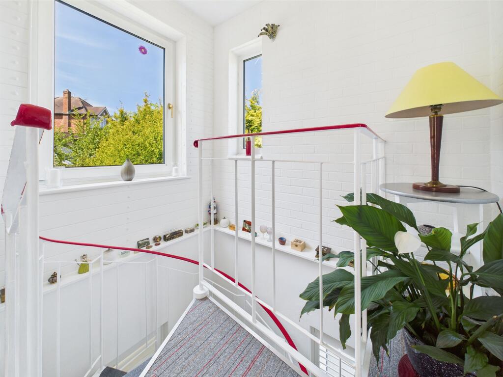 Spiral Staircase to Lower Level