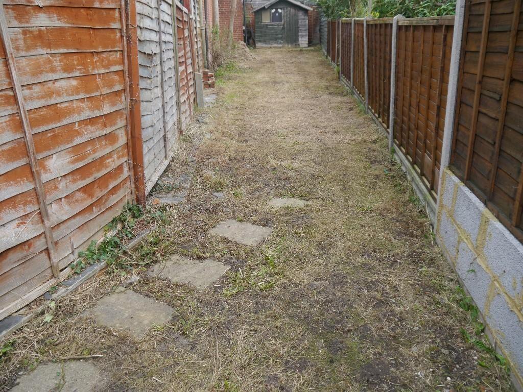 Rear garden