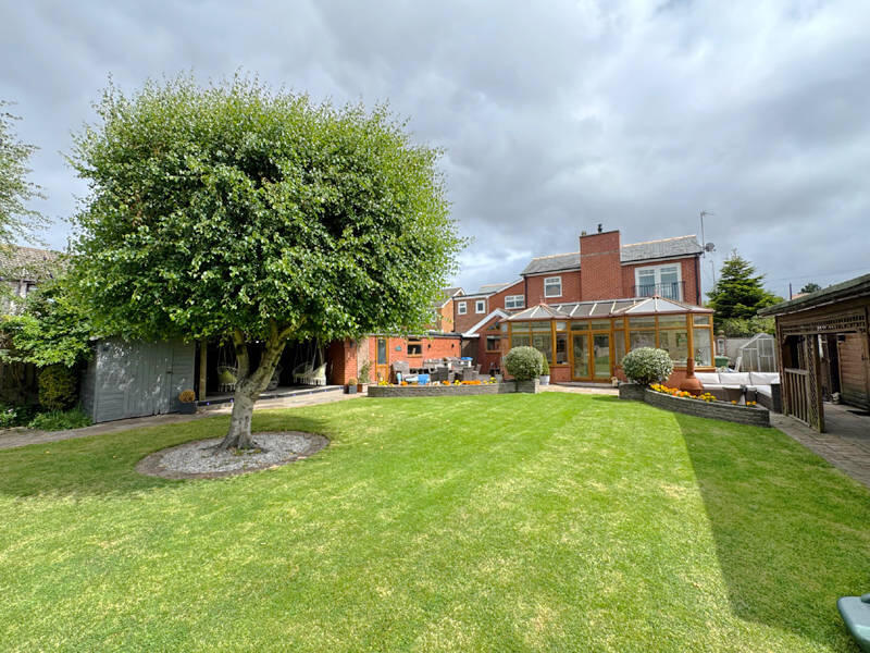 Rear of Property