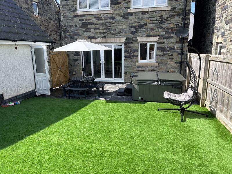 Rear garden