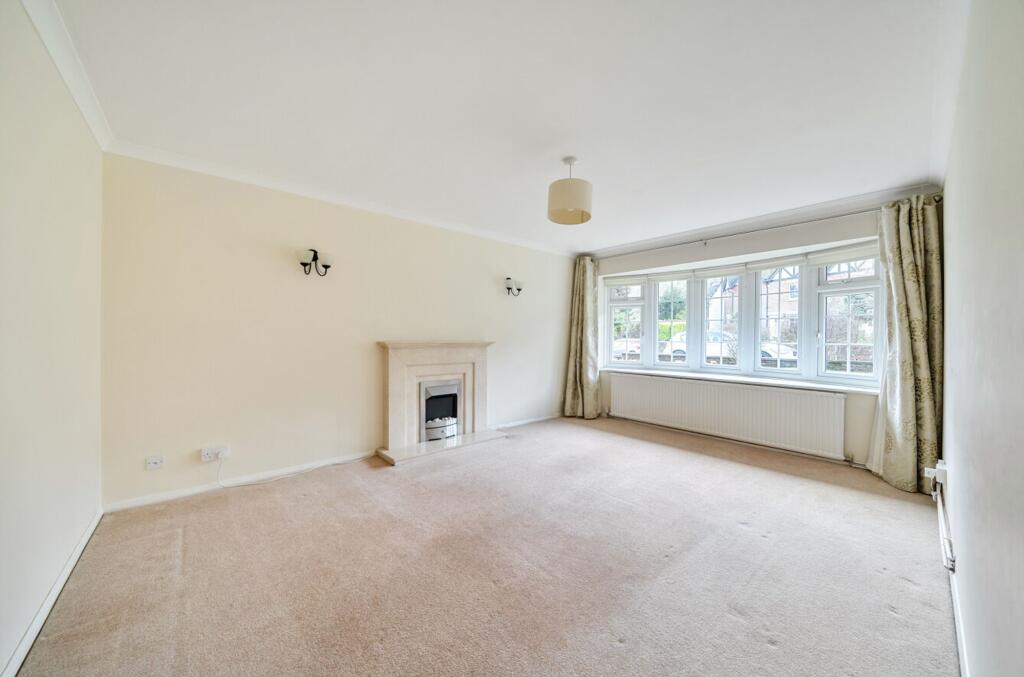 Living Room With Bay Window