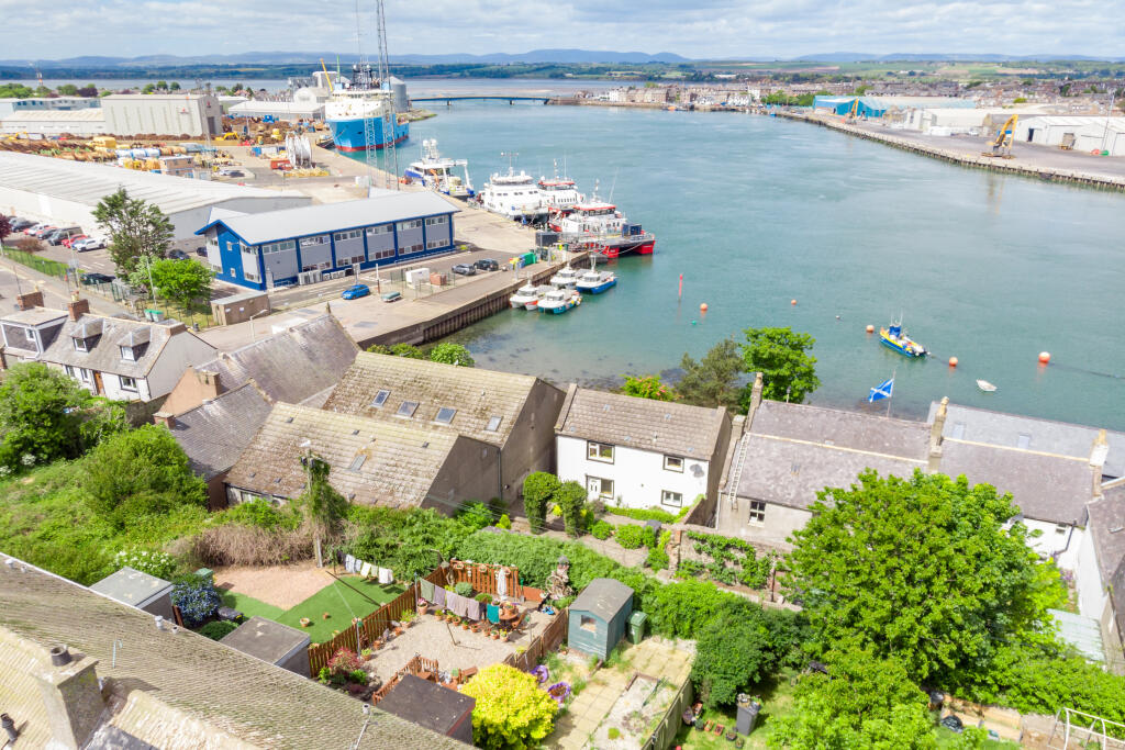 Aerial Rear Exterior &amp; Harbour Views