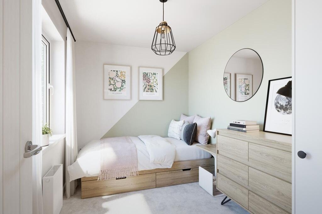 Fourth single bedroom is ideal for your little one to grow