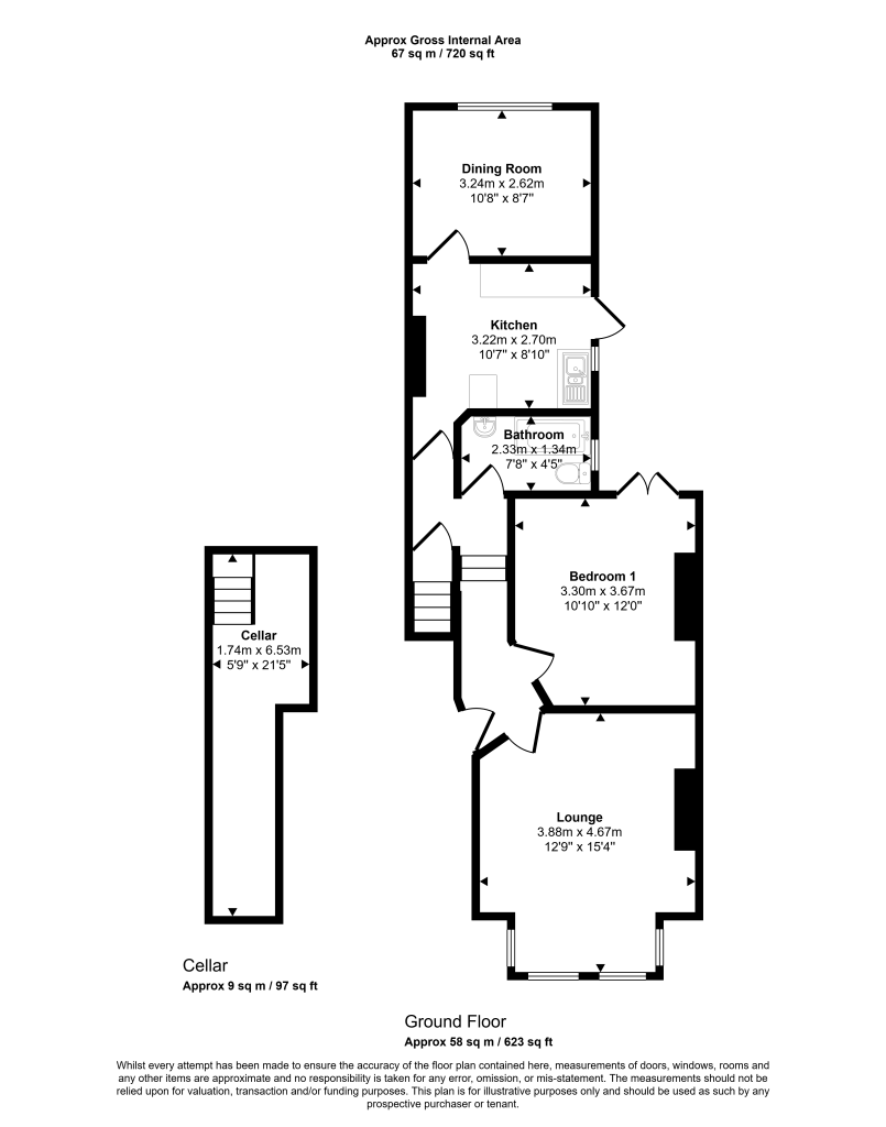 Flat A, 72 Earlsfield Road, Wandsworth, London, SW18 3DN