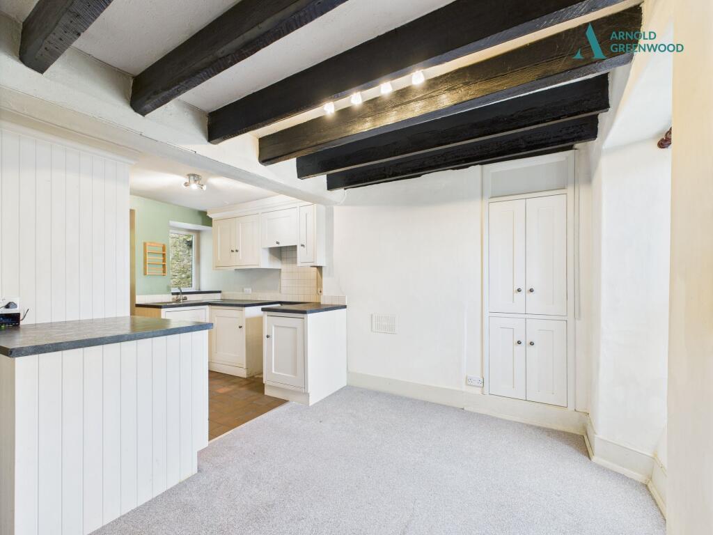 Open plan living area
