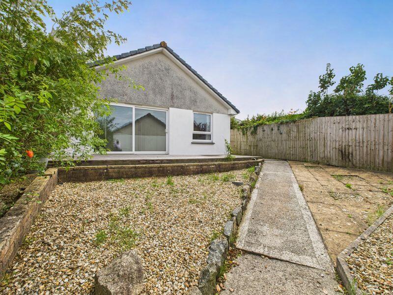 rear elevation and garden