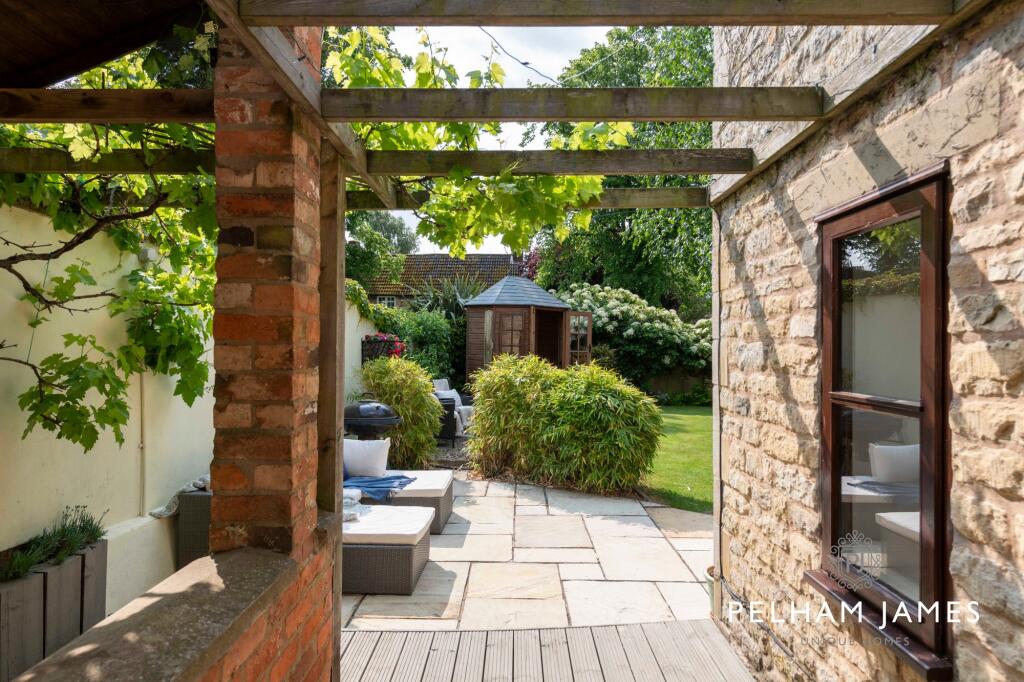 Garden, Staddlestones Barn, Cottesmore