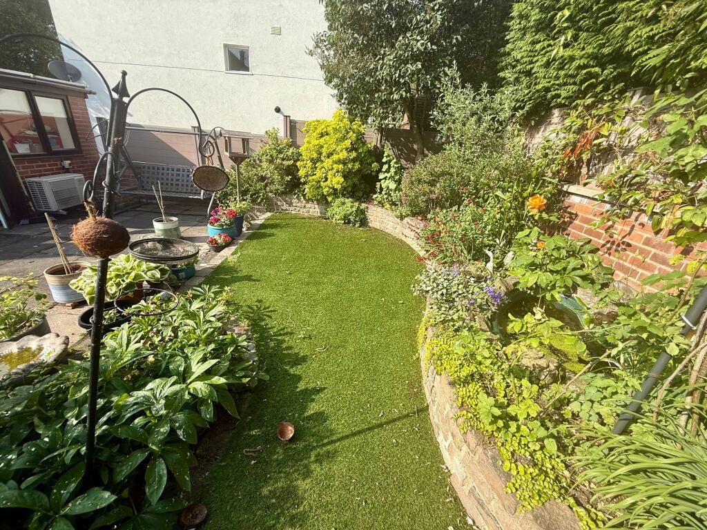Rear garden