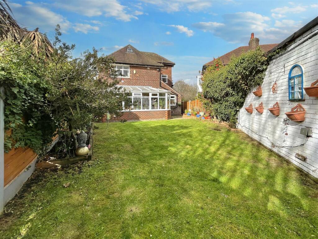 Rear of Property