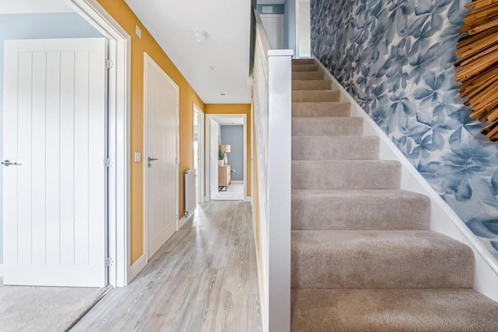 Light and bright hallway