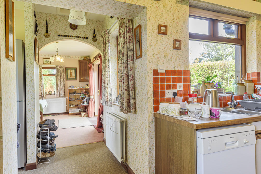 Kitchen through t...