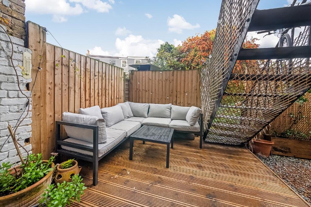 Rear garden