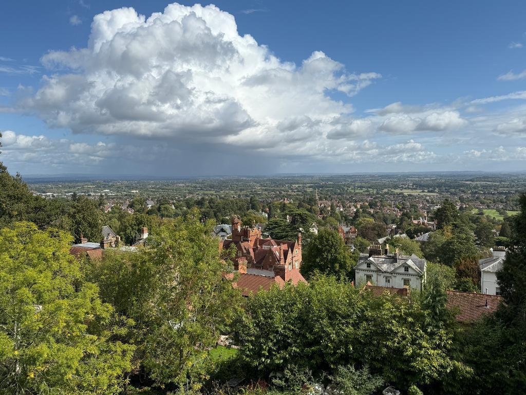 Captivating views for miles around