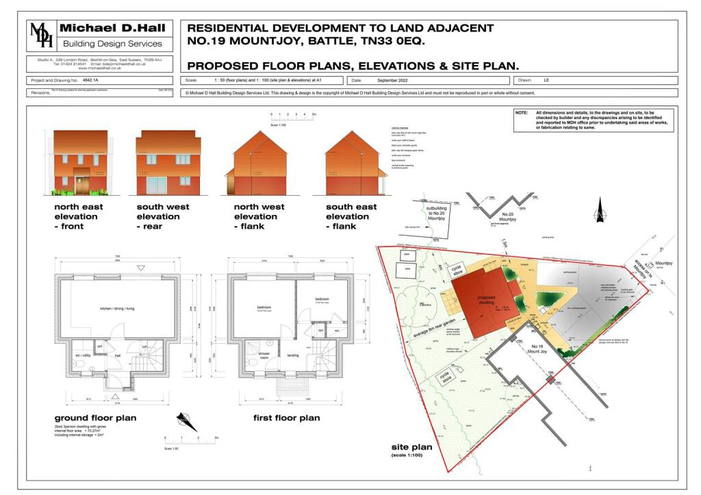 Proposed Site &amp; New Home Floorplan