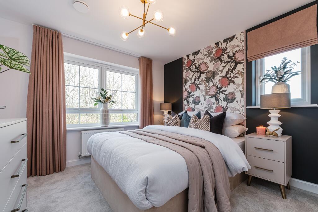Interior view of our 3 bed Ennerdale main bedroom