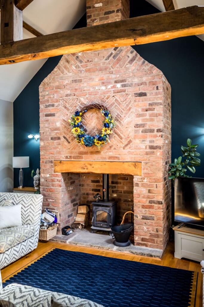 Feature fireplace