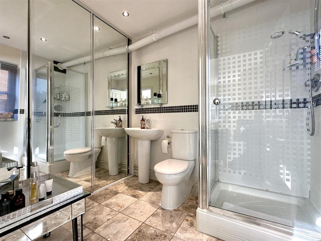 downstairs shower room