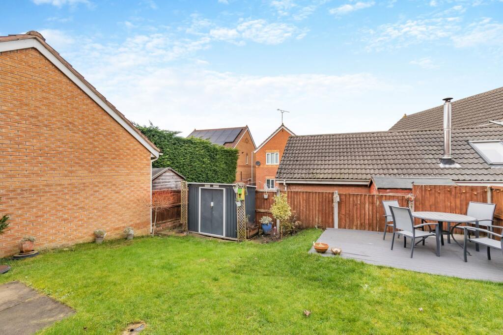 Rear garden