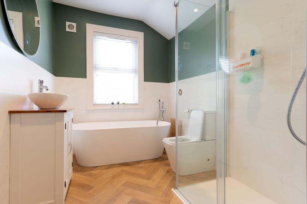 BEDROOMS AND BATHROOMS