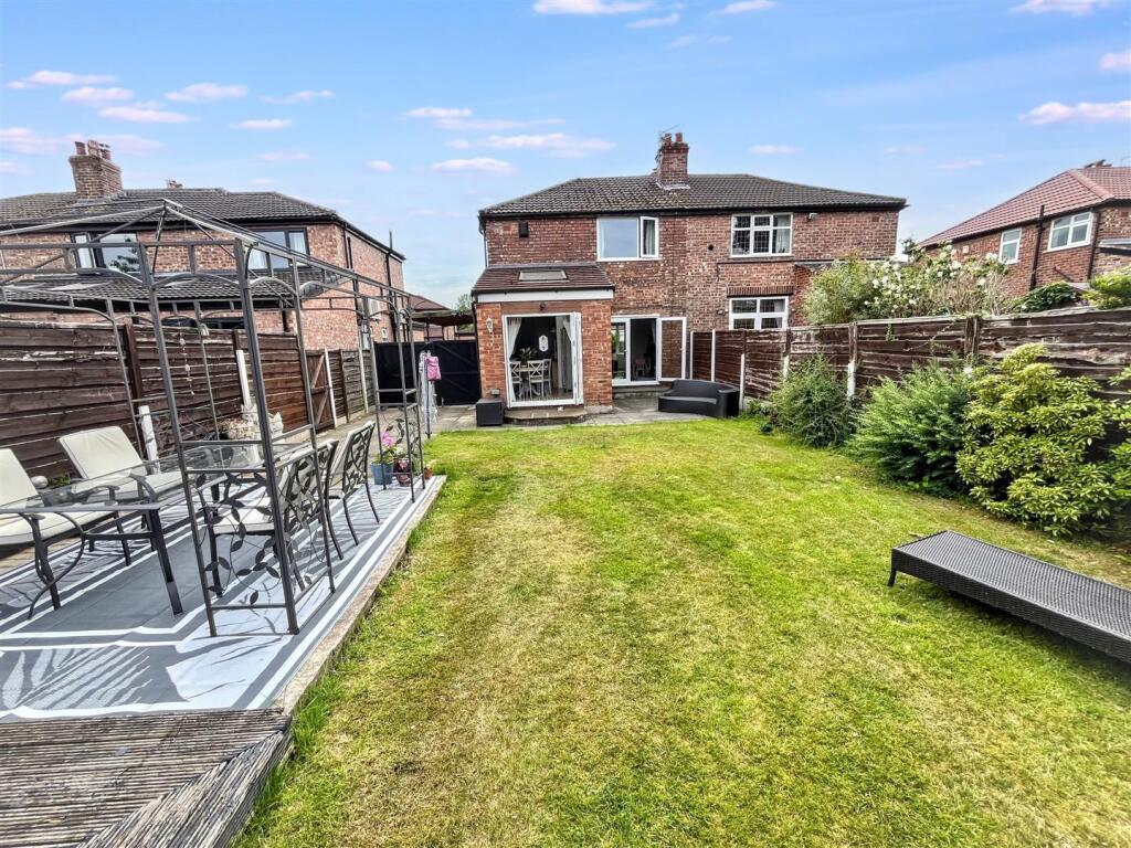Rear of Property