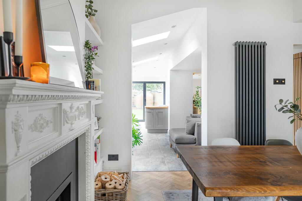 From Dining Room to Kitchen / Living Area