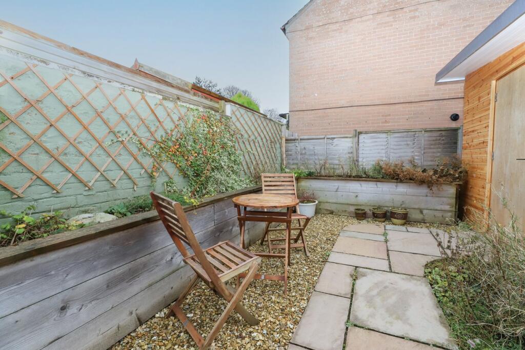 Rear garden