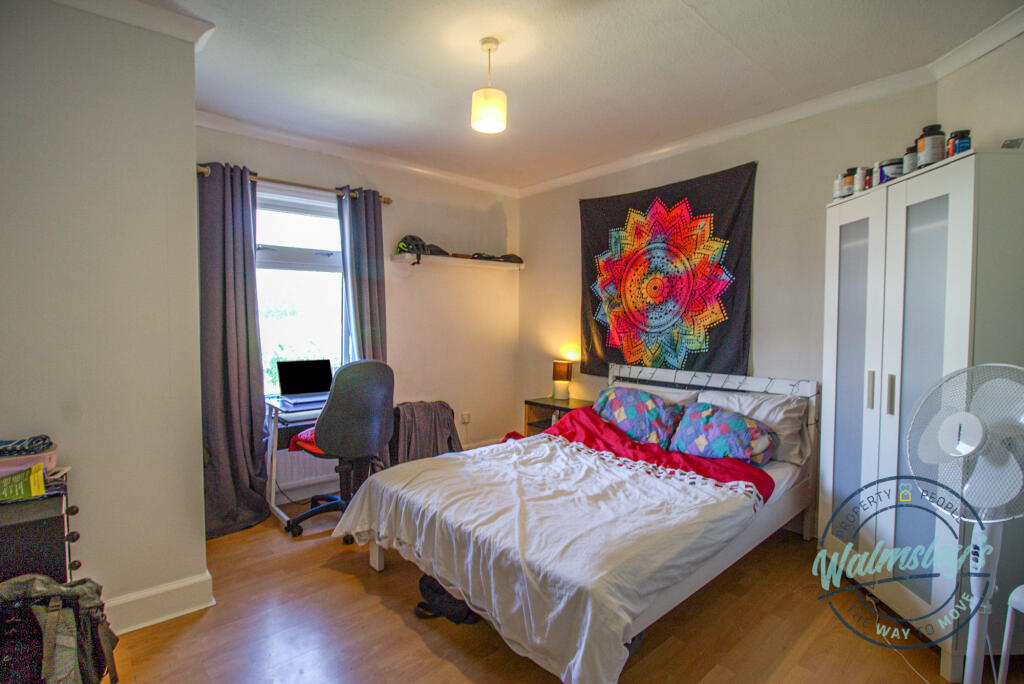 Largest double bedroom to rear