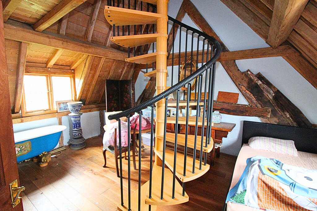 landing in the bedroom