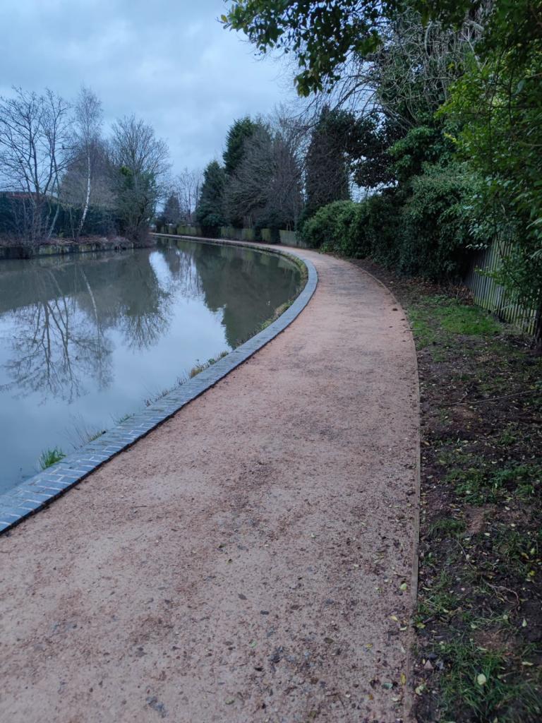 canal close to the property