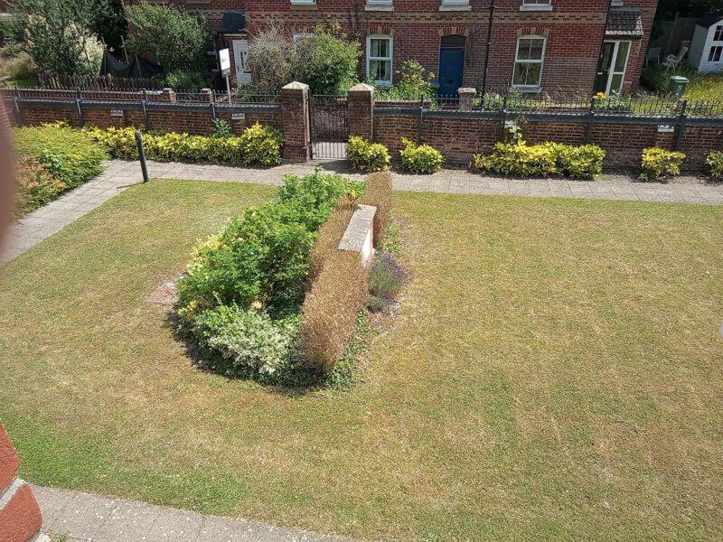 Overlooking Communal Gardens