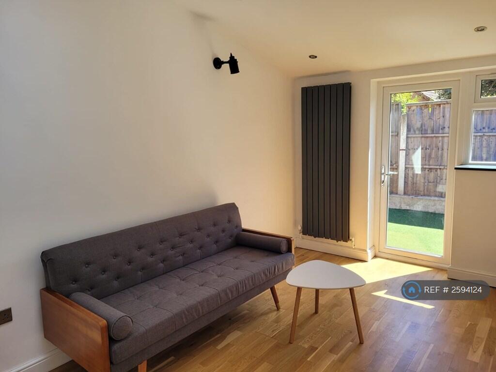 Living Room Opens To Garden