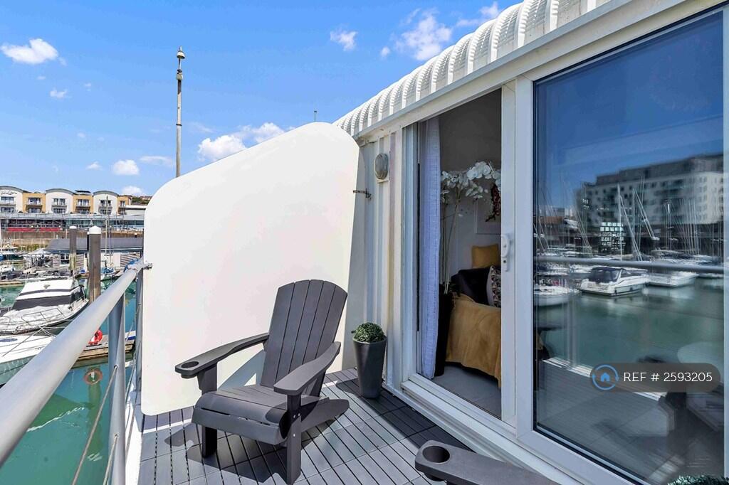 On The Water View From The Balcony