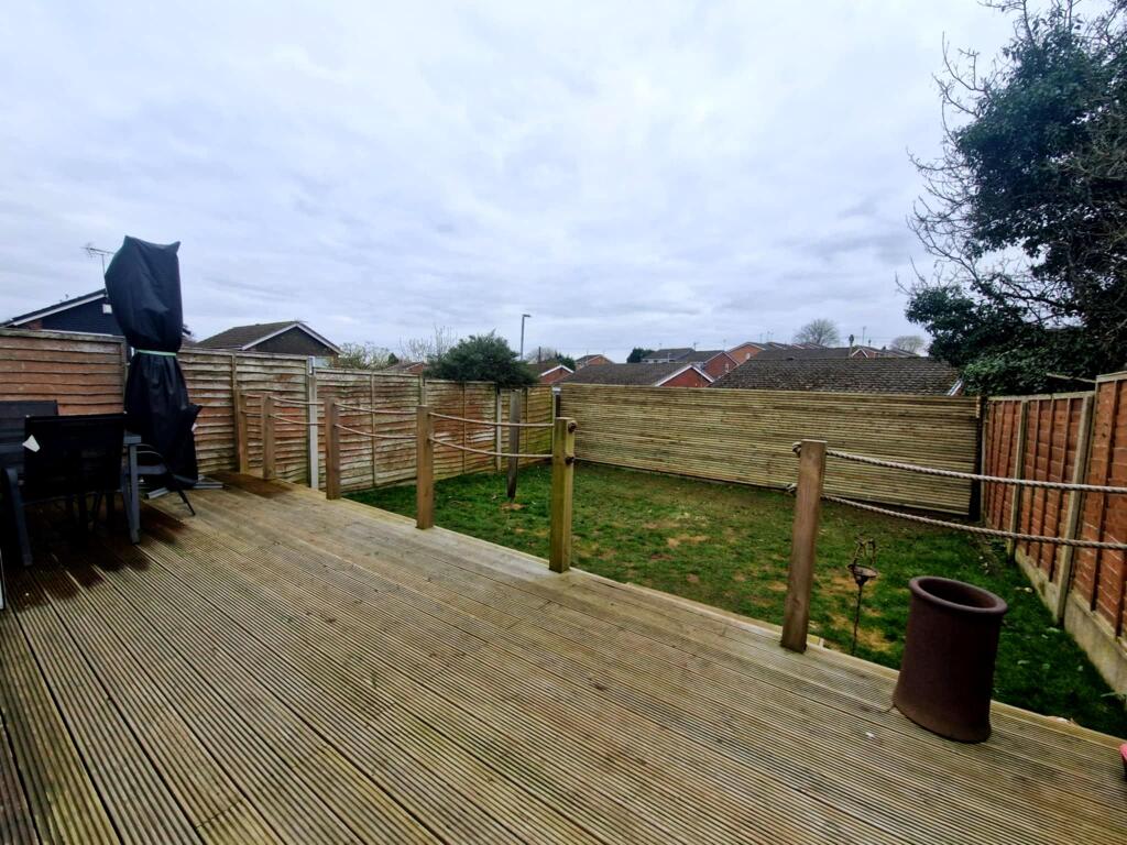 Rear garden