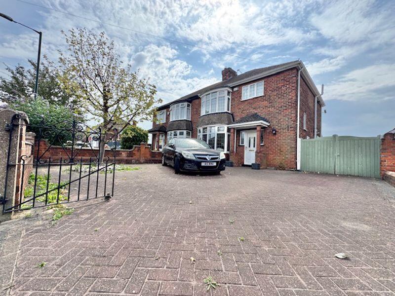 Front garden and parking