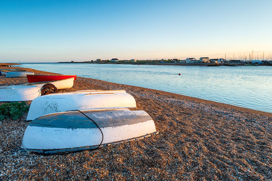 Boats On Beach