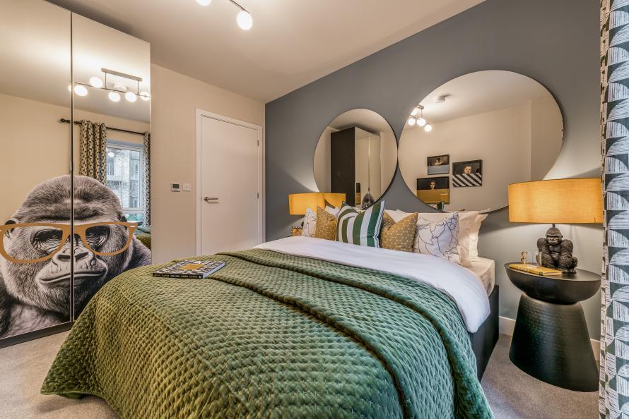 Marleigh Park - The Franklin Building, Apartment B04 - Bedroom