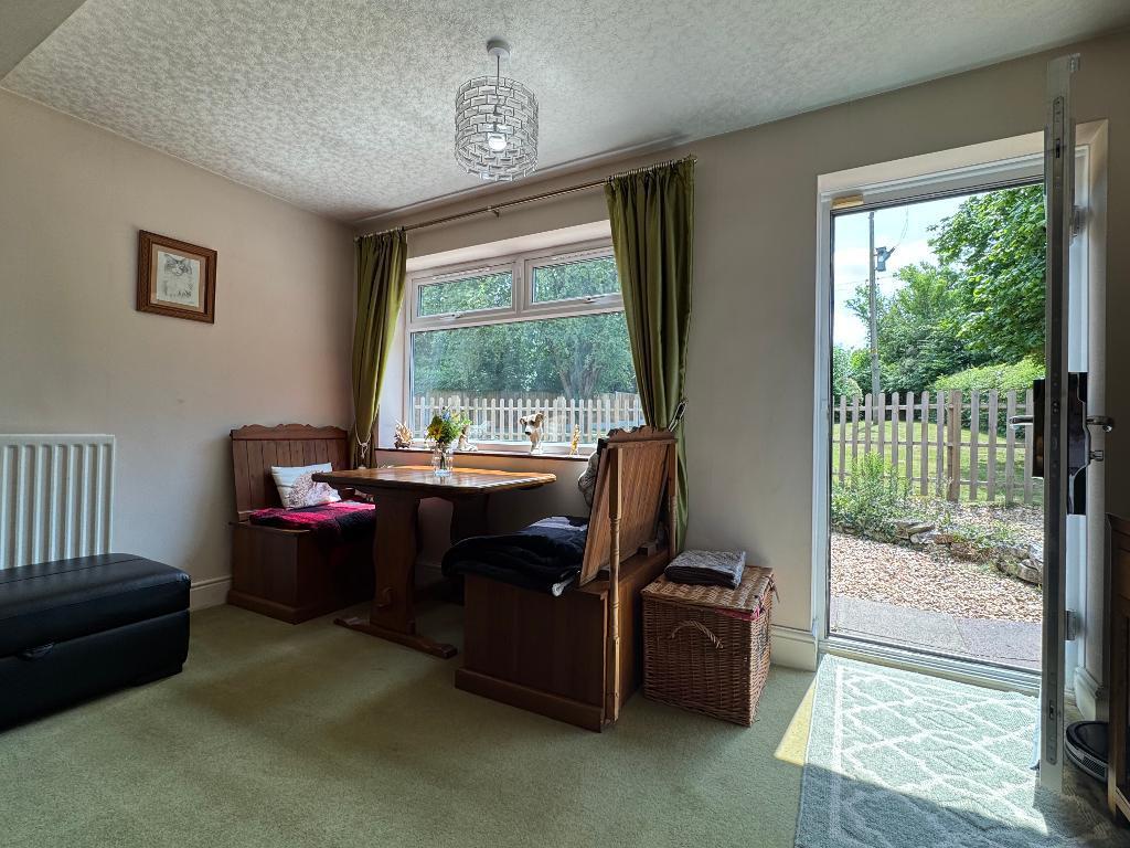 Dining area in sitting room
