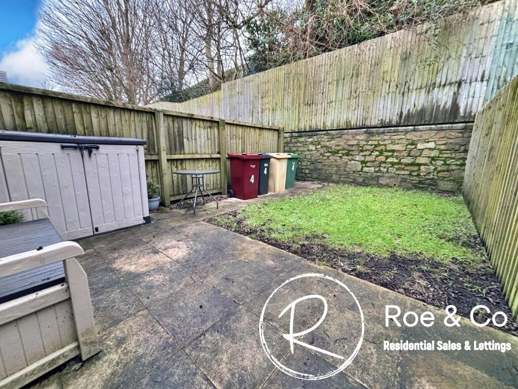 Rear garden