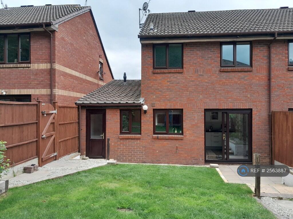 View From Back Garden To Back Of House