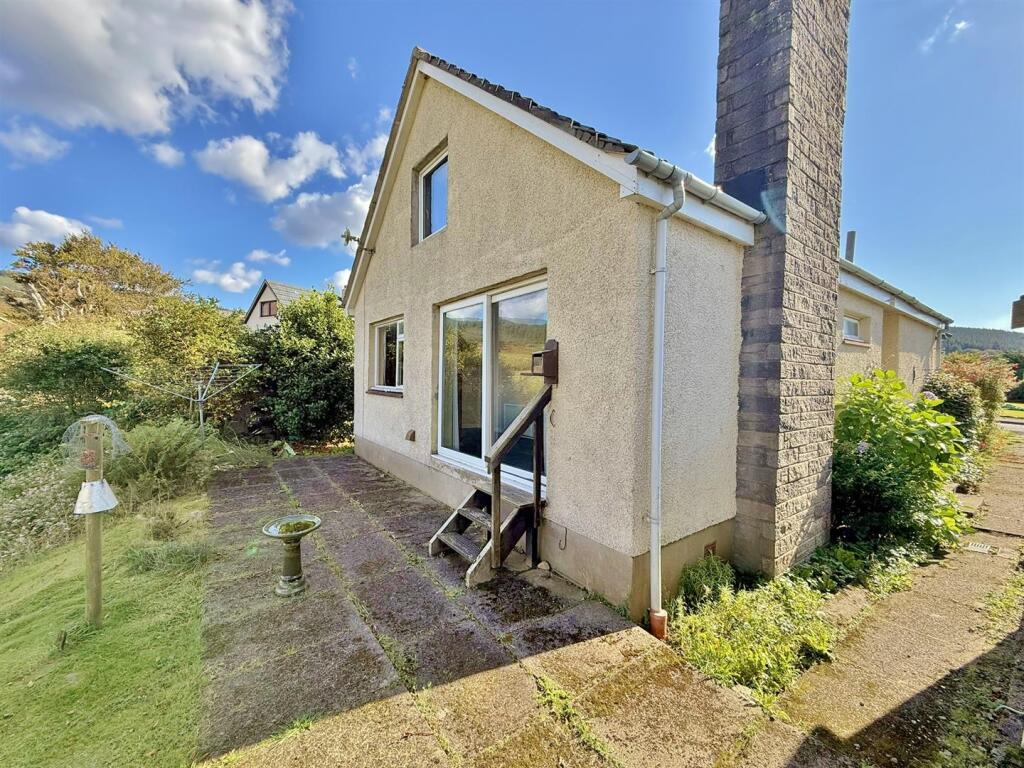 Rear of the house