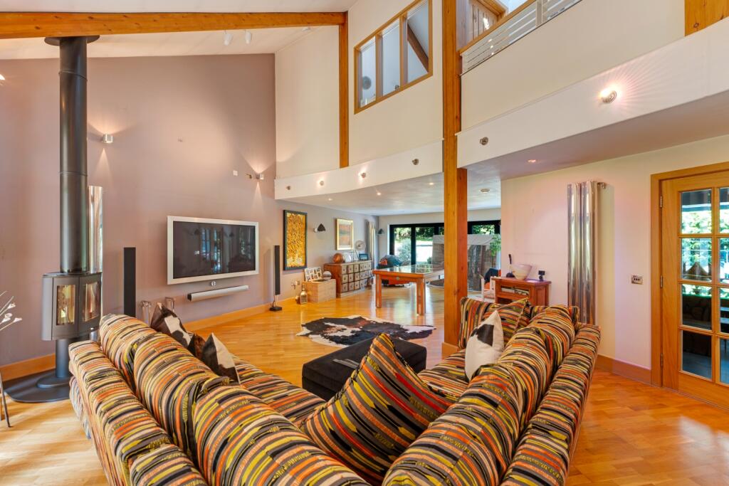 Sitting Room and wood burner