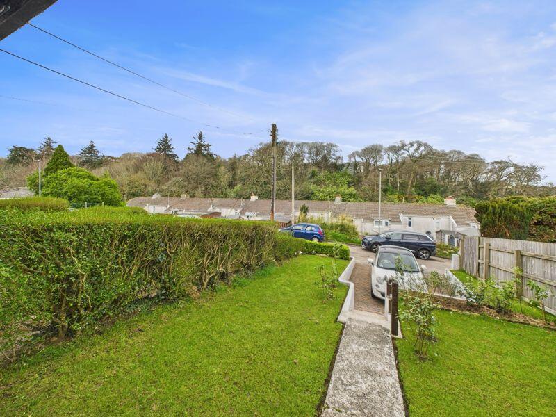 front garden and view