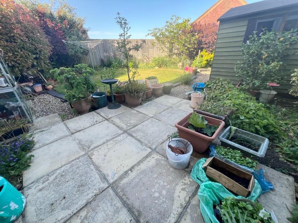 Rear garden
