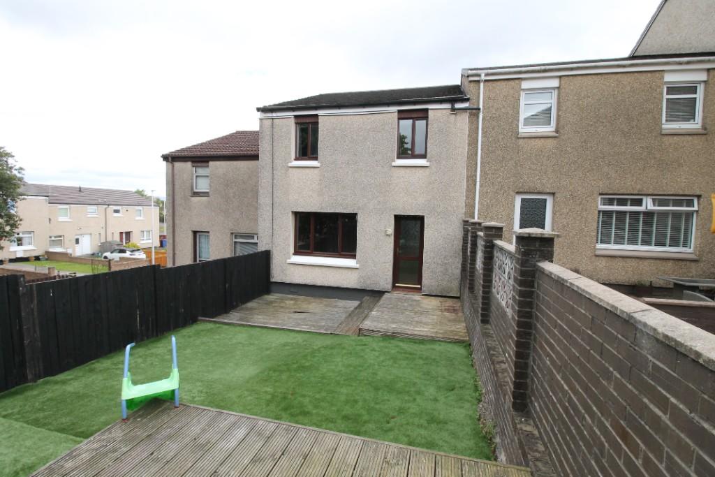 Rear of property