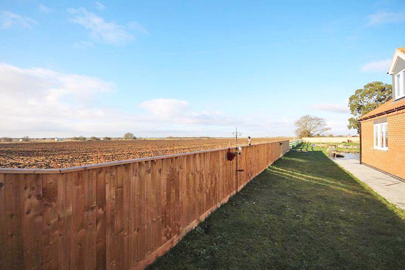 Field from side garden 