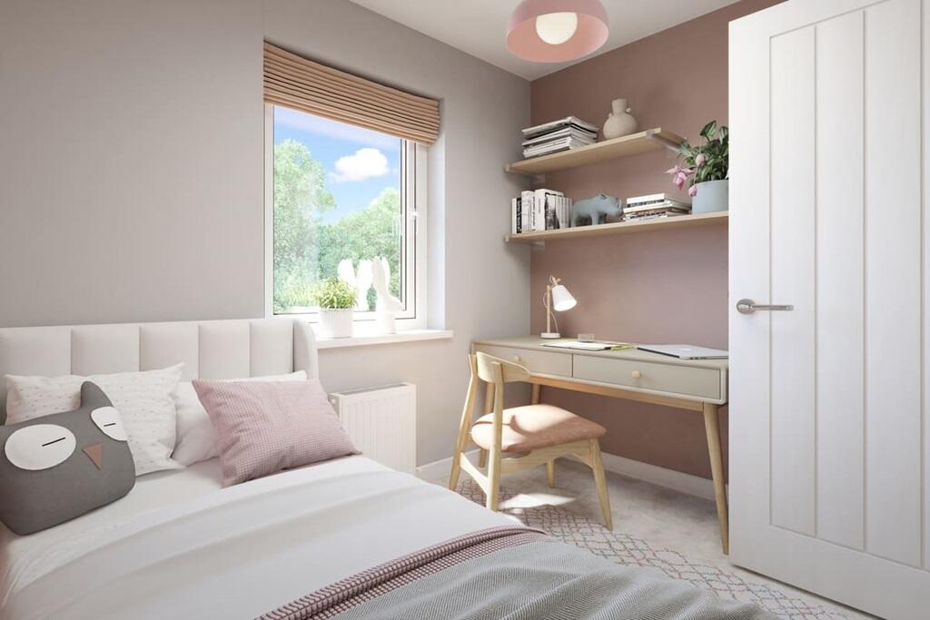 Plenty of space for a study area