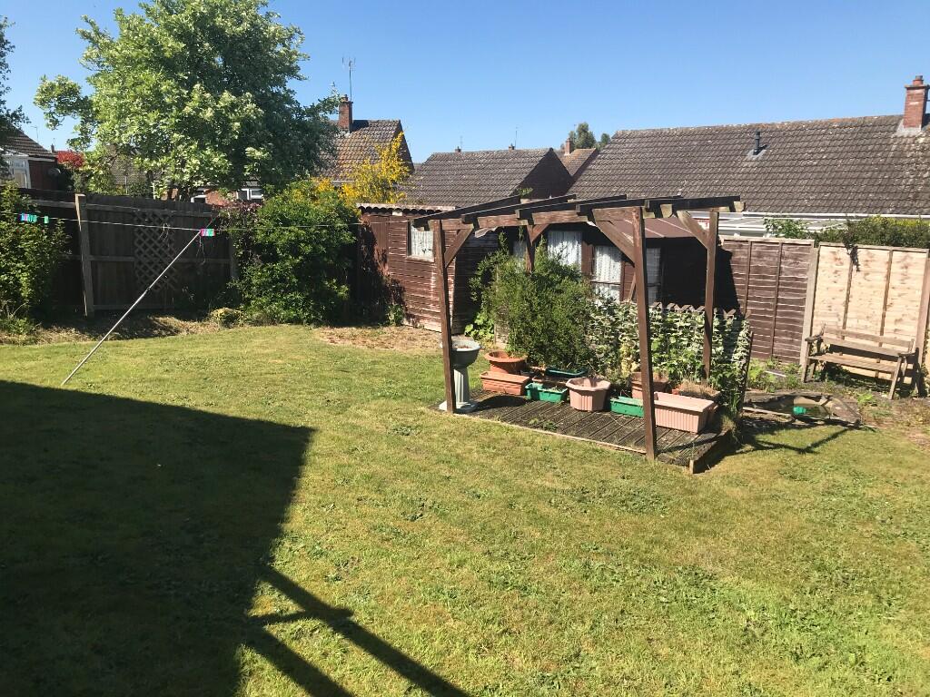 Rear garden